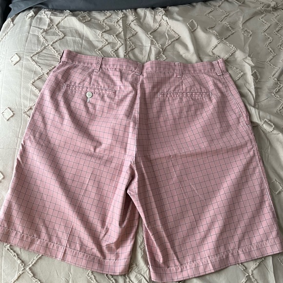 Golf shorts plaid men’s 36 - Picture 2 of 3